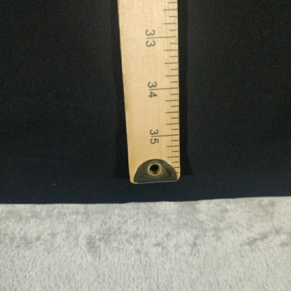 Tahari Dress‎ Womens 8 Black Sleeveless Scoop Neck Zip Closure Work wear - Picture 7 of 8